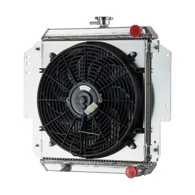 2 Row Radiator+Shroud Fan For 1981-1996 Suzuki Sierra Jimny Hardtop SJ410,SJ41. Foto 1 de 4