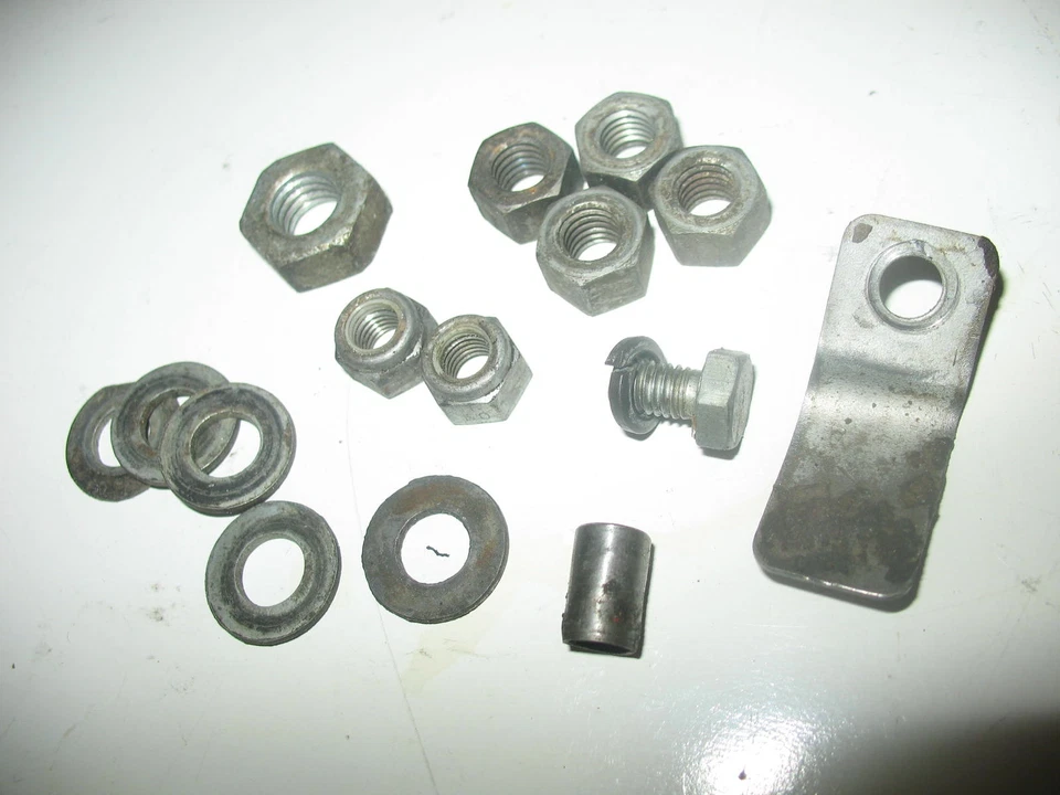 ENGINE NUTS PARTS LOT 1973 OSSA MAR MICK ANDREWS REPLICA 250 TRIALS 72 73 74 - Image 1 of 3