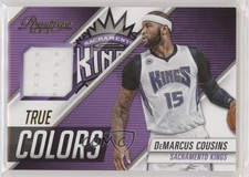 2015-16 Panini Prestige True Colors Materials DeMarcus Cousins #TC-DC