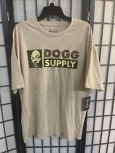 Dogg Supply by Snoop Dogg Mens Cement Short Sleeve Graphic Tee Rap T-Shirt MED - Picture 1 of 4