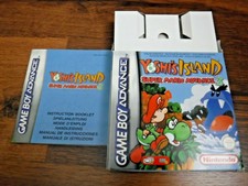 NO GAME Super Mario Advance 3 Yoshi's Island GBA box & manual