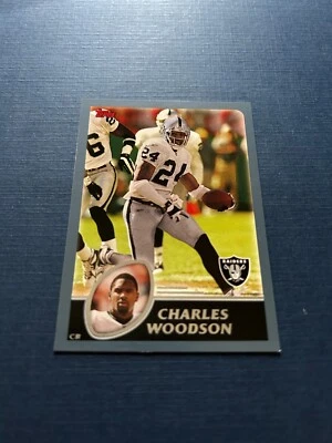 2003 Topps Football Charles Woodson #184 HOF Factory Set Break - Image 1 of 2