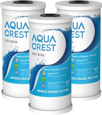 AQUA CREST FXHTC Whole House Water Filter Replacement for GE® FXHTC, GXWH40L(3) - Image 1 of 4