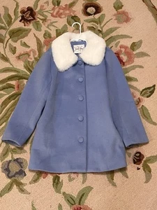 Rachel Riley sz 10 Blue Coat NWT - Picture 1 of 2