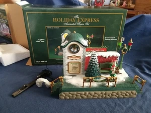 Neuer heller Holiday Express Weihnachtselfen, Uhrturm Musikbahnhof - Bild 1 von 14