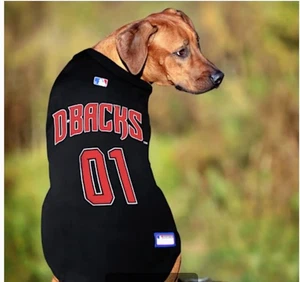 Arizona Diamond Backs Pet Jersey Xl - Picture 1 of 11