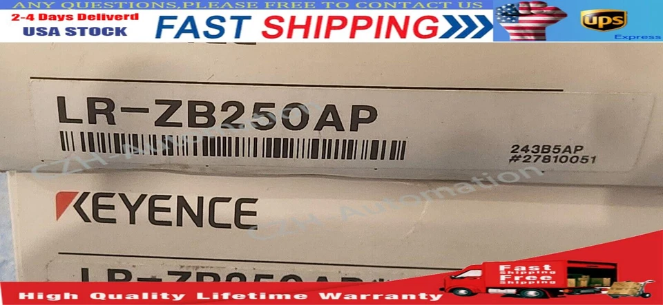 Keyence LR-ZB250AP LRZB250AP Laser Sensor FREE SHIPPING - Image 1 of 1