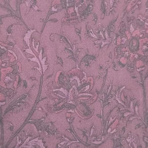 Vintage Anne Klein Silk Floral Paisley Skirt Whimsigoth Dark Academia Purple  - Picture 1 of 12