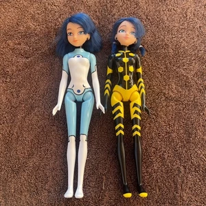 2 10" Miraculous Ladybug Magic Heroez Transformation Überraschung Biene Spielkameraden - Bild 1 von 6