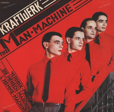 Kraftwerk - The Man · Machine (english version) ITA LP 1978 (VG) Vinyl . - Image 1 of 2
