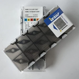 ISCAR / VNMG12T308-NF IC907 / Industrial indexable carbide inserts 10 Pcs - Picture 1 of 5