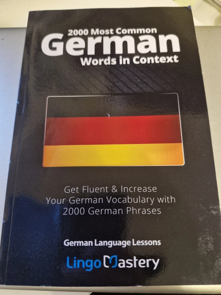 2000 Most Common German Words in Context. - Image 1 of 1