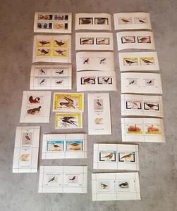 HERMOSO LOTE DE 52 BLOQUES Y HOJAS DE AVES ESCOCESAS PERFORADAS E IMPERFOREADAS SIN MONTAR O NUNCA MONTADAS - Imagen 1 de 3