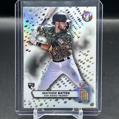 2023 Topps Pristine Refractor Matthew Batten Rookie #225 - Image 1 of 2