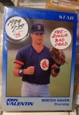 1989 Star Co Winter Haven Red Sox minor league TEAM SET John Valentin COMPLETE  