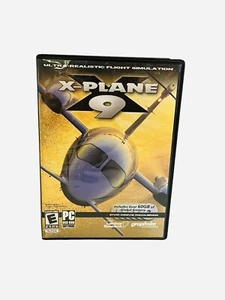 X-Plane 9 PC Game Flight Simulator DVD Laminar Research 9.3 Graphsim Computer - Picture 1 of 10