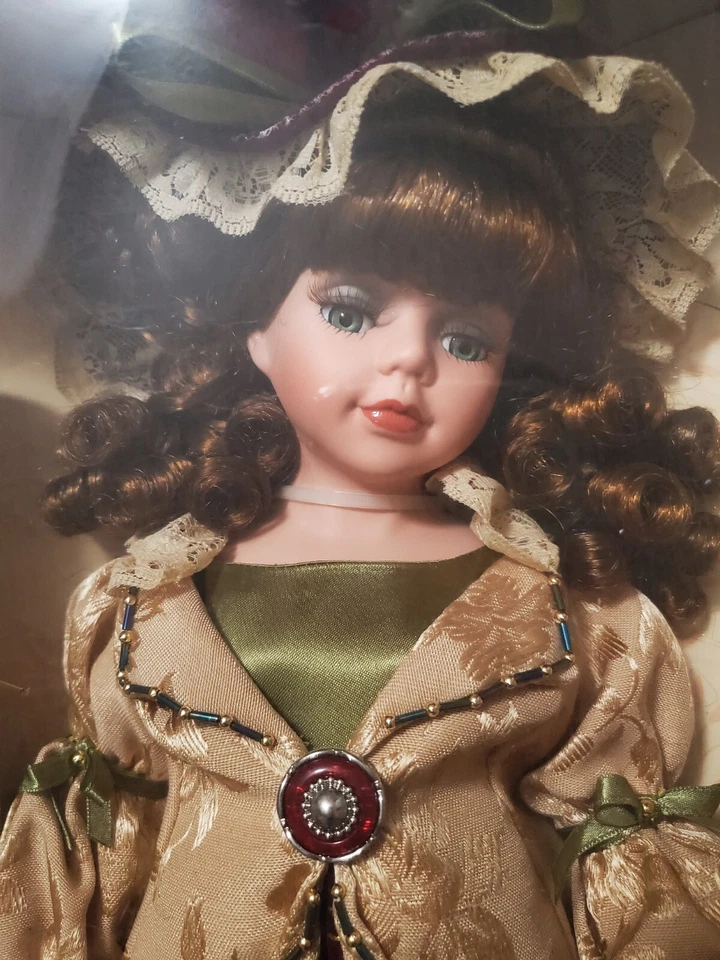 Collectors Choice Genuine Fine Bisque Porcelain Limited Edition Doll