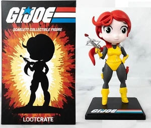 New & Sealed - Lootcrate 4" G.I. Joe AGENT SCARLETT Stylized Figure - Picture 1 of 6