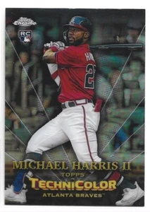 Michael Harris II - 2023 Topps Cromo Topps en Technicolor #TT-7 ROOKIE - Bravos - Imagen 1 de 2