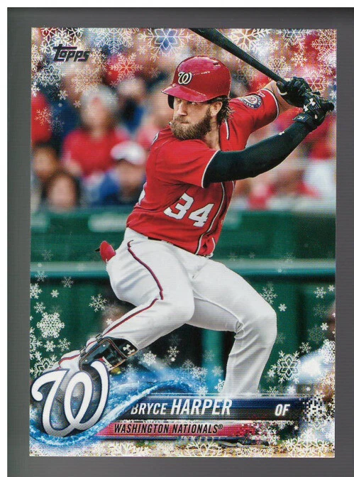 B4163- 2018 Topps Walmart Holiday Snowflake Cards -You Pick- 15+ FREE US SHIP - Image 1 of 1