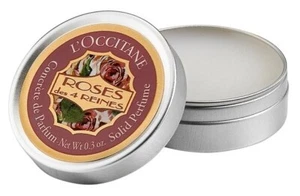 L'OCCITANE ROSES DES 4 REINES SOLID PERFUME IN TIN 0.30 oz NEW OLD STOCK - Picture 1 of 1