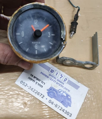 Reloj OEM # 141919203A 1967-1971 VW VDO VOLKSWAGEN Karmann Ghia para piezas Foto 1 de 4