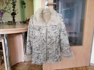 Damenmantel Grau M Schafswolle - Bild 1 von 5