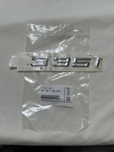 Genuine OEM Emblem For BMW 335i 335i xDrive 2007-2013 New 51 14 7 166 218 - Picture 1 of 5