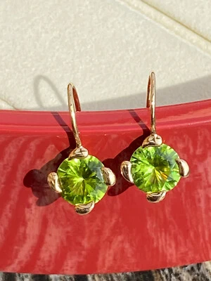 Tamara Comolli  Earring Drop Touch Peridot 3,48 cts 18K rose Gold - Bild 1 von 4