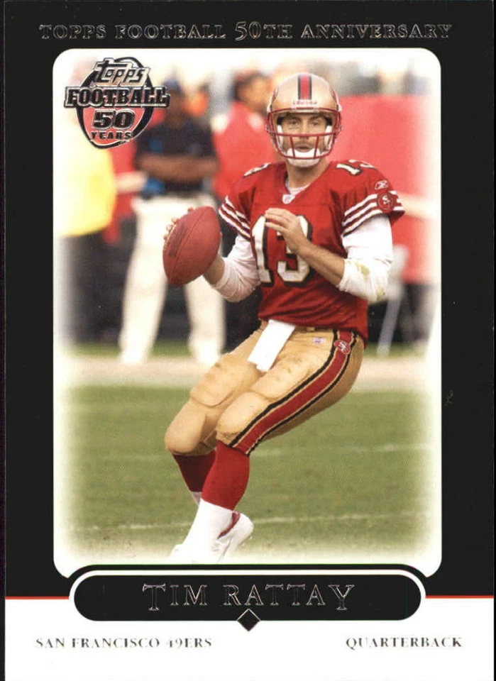 2005 Topps Black Football Card Pick - Image 1 of 1
