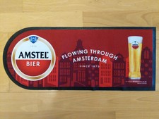 Amstel Bar Runner/Mat - BRAND NEW & UNUSED - Great for Home Bars