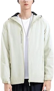 Anti-Puncture Jacket Tactical Hoodie For Men WinterFleece Lined Windproof Coats - Picture 1 of 22