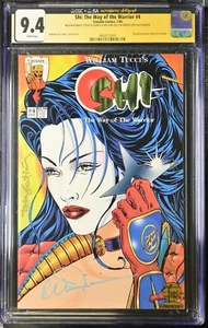 CGC x JSA 9.4 Shi The Way of the Warrior #4 (1995) Signed Nelson & William Tucci - Picture 1 of 2