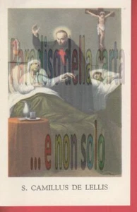 SAN CAMILLUS DE LELLIS - SANTINO, HOLLY CARD, CANIVET - Picture 1 of 2