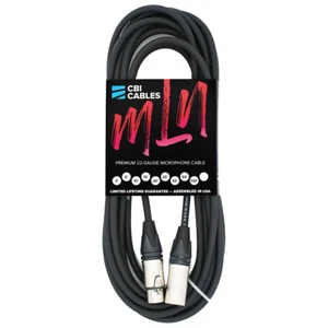 CBI MLN Series XLR Microphone Cable (Various Lengths) - Picture 1 of 4