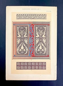 design figure 14th century Italian and choral book manuscripts plate 49 - Picture 1 of 3