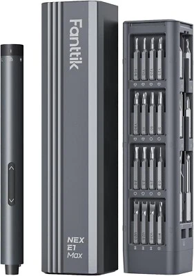 Fanttik E1 Max 3.7V Mini Precision Electric Screwdriver, 50-in-1 Magnetic Bits, - Image 1 of 4