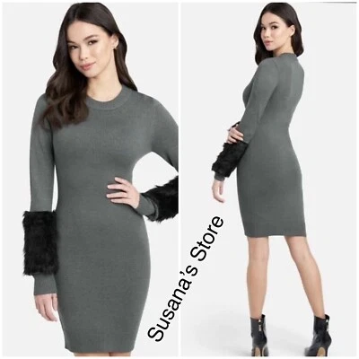 NUEVO CON ETIQUETAS BEBE TALLA XL VESTIDO SUÉTER PUÑO PIEL SINTÉTICA ¡¡Elegante y a la moda!! $149,00 Foto 1 de 4