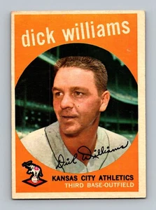 1959 Topps - #292 Dick Williams VG-VGEX - Picture 1 of 2