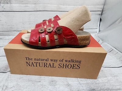 Sandalia Haflinger Trixie Berry roja para mujer talla EU 37. US 6 Foto 1 de 4