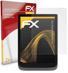 atFoliX 2x Film Protection d'écran pour PocketBook InkPad 3 Pro mat&antichoc - Photo 1/9