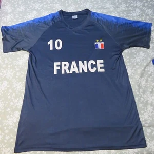 France #10  Soccer Jersey  Men's Size XXL (EU size) - Picture 1 of 4
