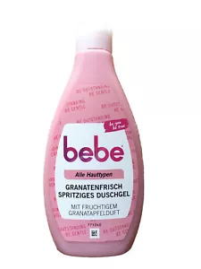 bebe Granatenfrisch Spritziges Granatapfel Duft DUSCHGEL 250 ml Flasche - Bild 1 von 2