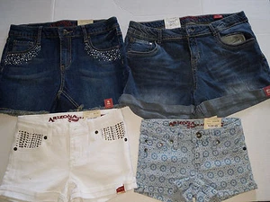 Arizona Jean Co. Girls Jean Shorts  Various Sizes   NWT - Picture 1 of 4