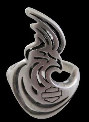 Harley Davidson .925 Sterling silver women's eagle ring Size 6 & 8. HDMC-F6-R1 - Image 1 of 4