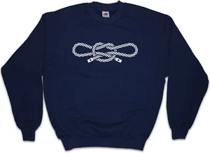 NARCOS HANDCUFF KNOT Sweatshirt Pullover Sailor's Knots Pablo Sign Escobar - Picture 1 of 1