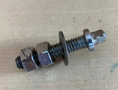 SLINGERLAND Key Bolt Adjustment Screw w Hex Nut for Super Setomatic Tom Arm 5/16 - Image 1 of 3