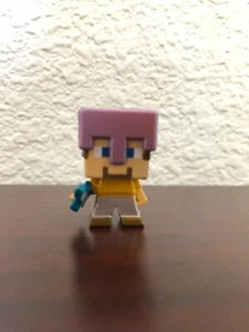 Minecraft Mini Figure Ice Series 5: STEVE con ARMATURA NON CORRISPONDENTE - Foto 1 di 3