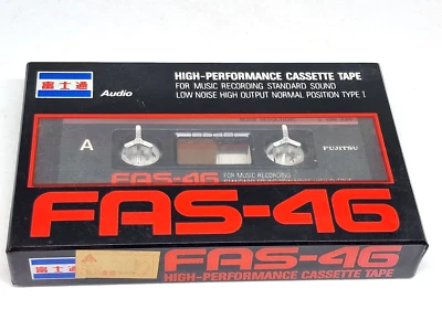 FUJITSU FAS-46   Blank Audio Cassette Tape (Sealed)  New! - Image 1 of 4