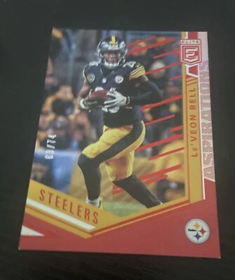 2018 Donruss Elite Aspirations /74 Le'Veon Bell #67 Steelers - Image 1 of 2